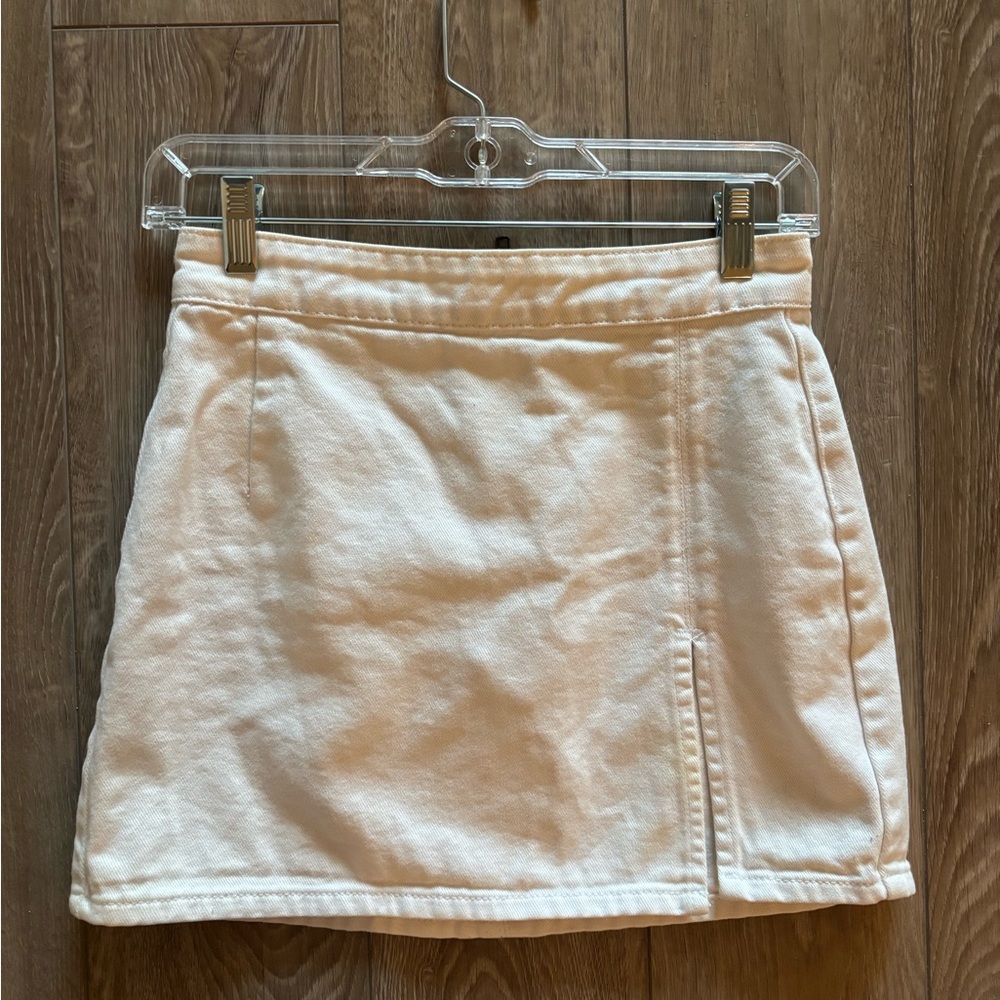 Lioness Lola White Mini Skirt